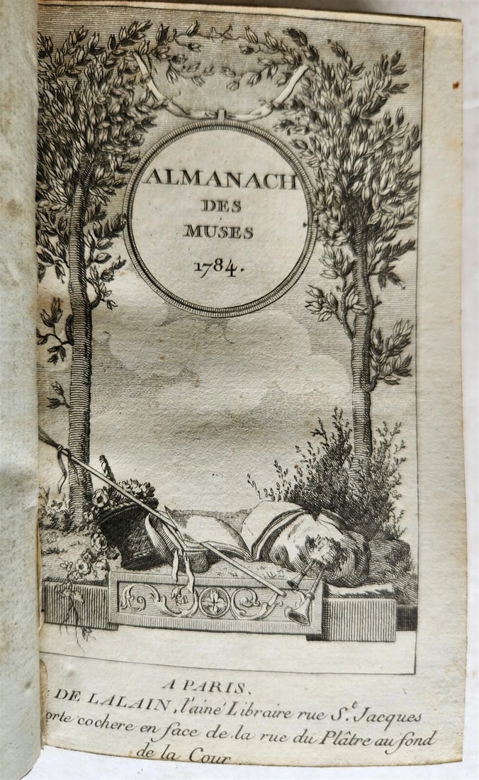 1765-1787 ALMANACH DES MUSES 24 VOLUMES antique POETRY LITERATURE DECORATIVE - 19