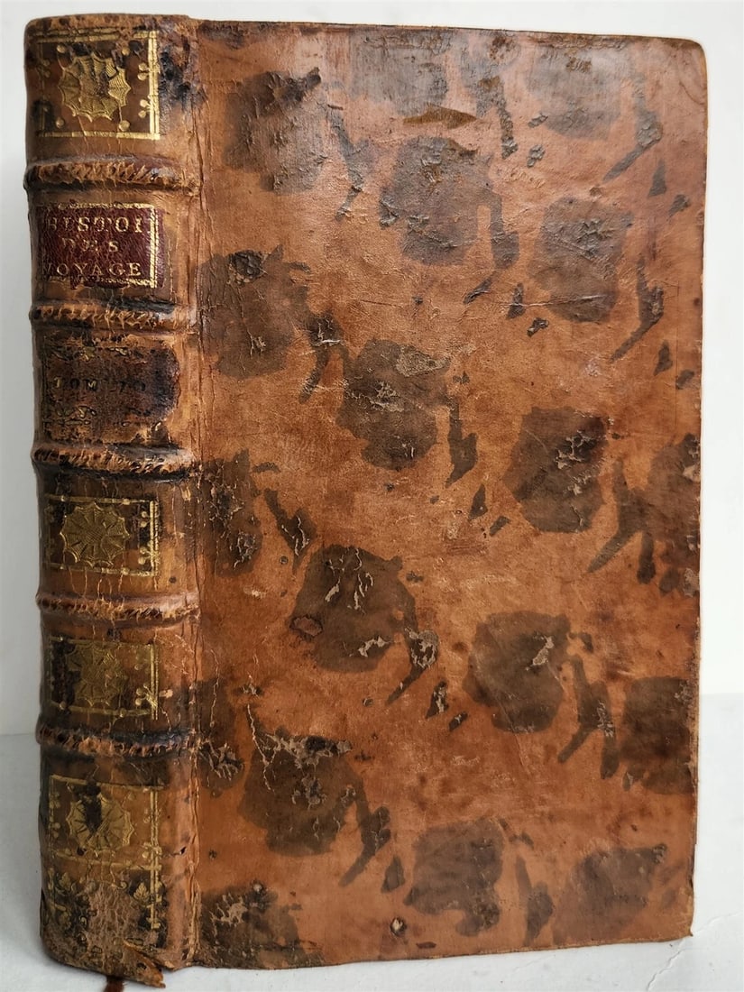 1768 HISTOIRE des VOYAGES antique Vol.70 LENA RIVER SIBERIA RUSSIA illustrated - 3