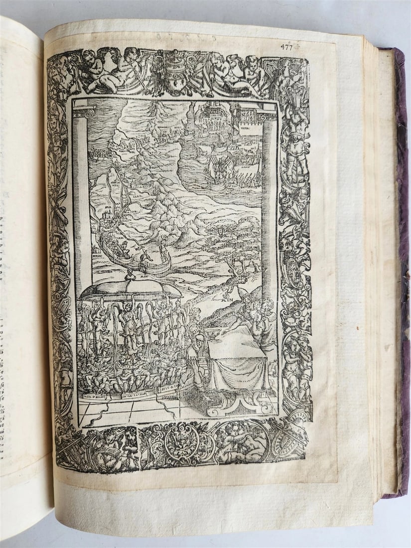1587 ORLANDO FURIOSO by Lodovico Ariosto antique MAGNIFICENTLY ILLUSTRATED - 19