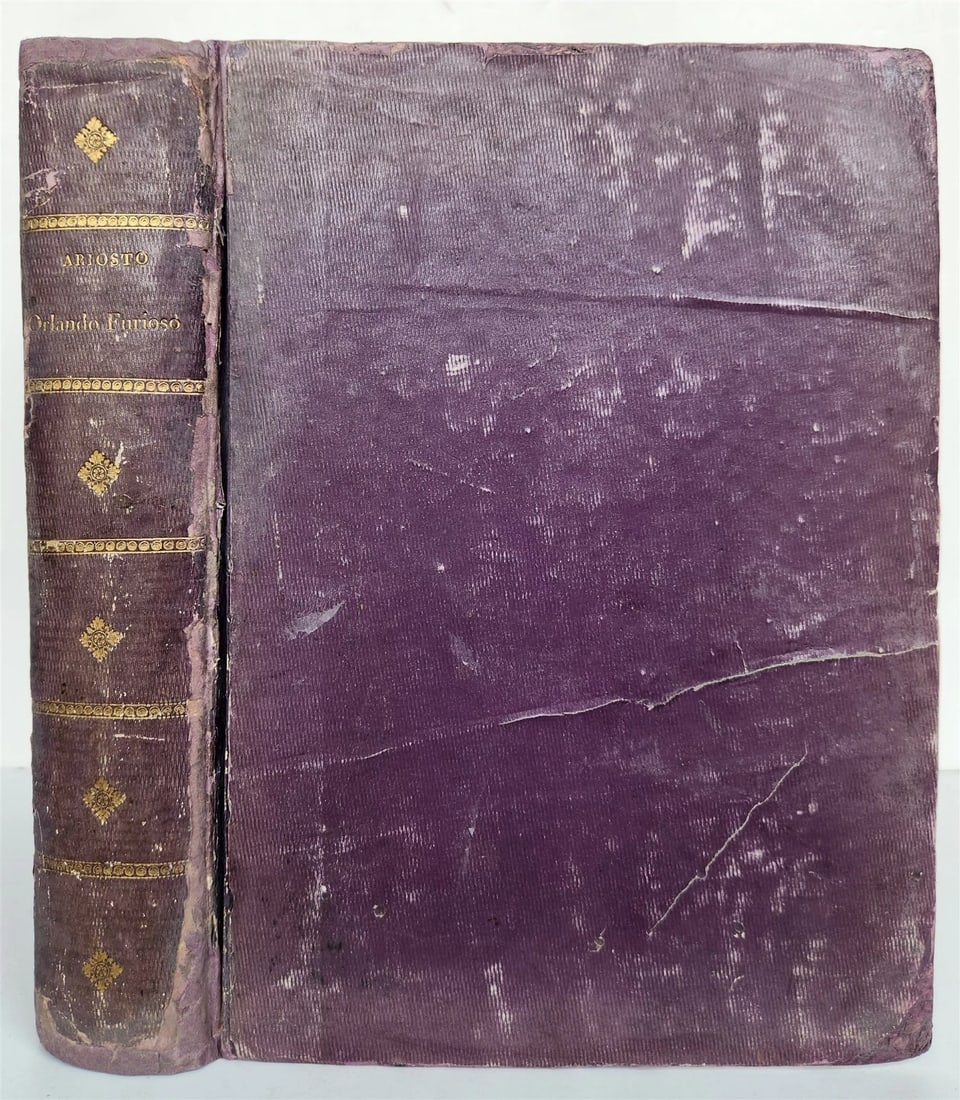 1587 ORLANDO FURIOSO by Lodovico Ariosto antique MAGNIFICENTLY ILLUSTRATED - 9