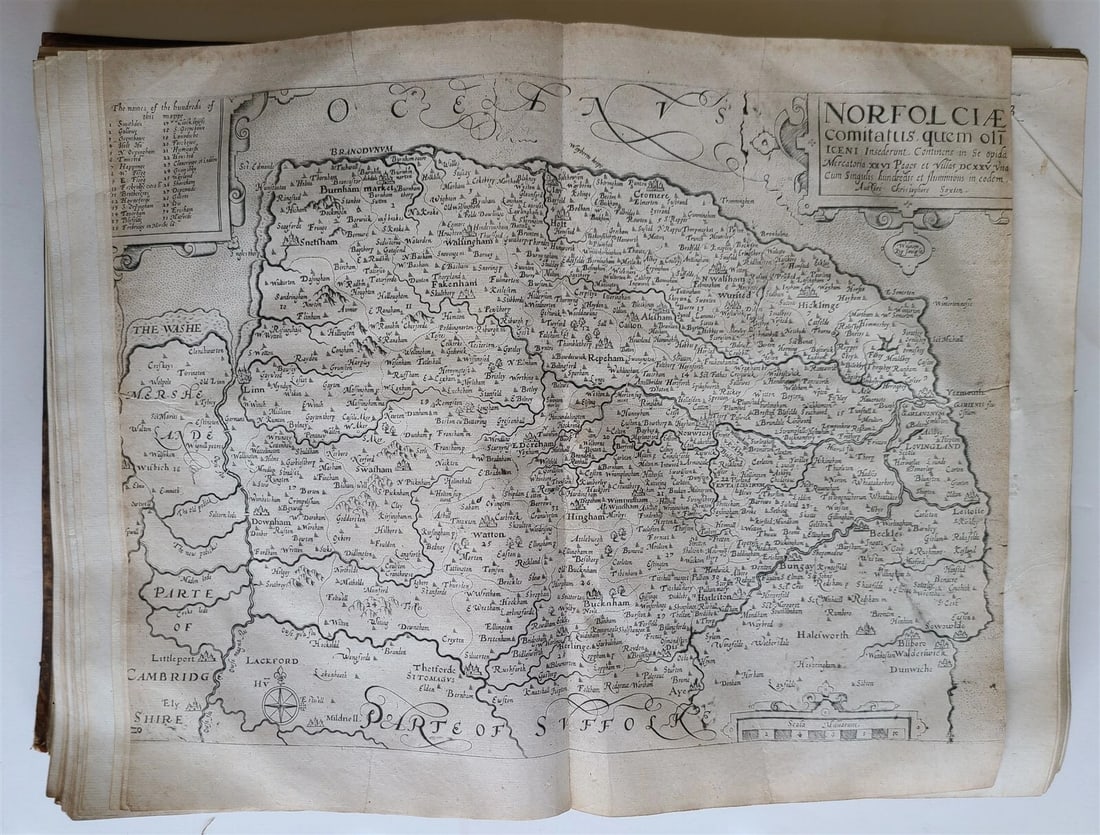 1637 BRITAIN DESCRIPTION of England Scotland Ireland antique ILLUSTRATED 48 MAPS - 10