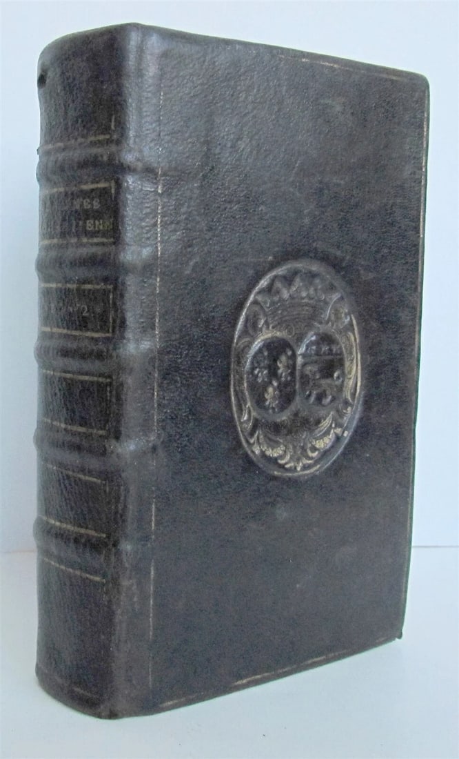 1688 L'ANNEE CHRETIENNE MASSES in FRENCH & LATIN ANTIQUE ARMORIAL BINDING vol.II: L'Annee Chretienne, Ou Les Messes Des Dimanches, Feries Et Fetes de Toute L'Annee: En Latin & En Francois (The Masses For Sundays, Holidays And Feasts Of The Whole Year: In Latin & In French)