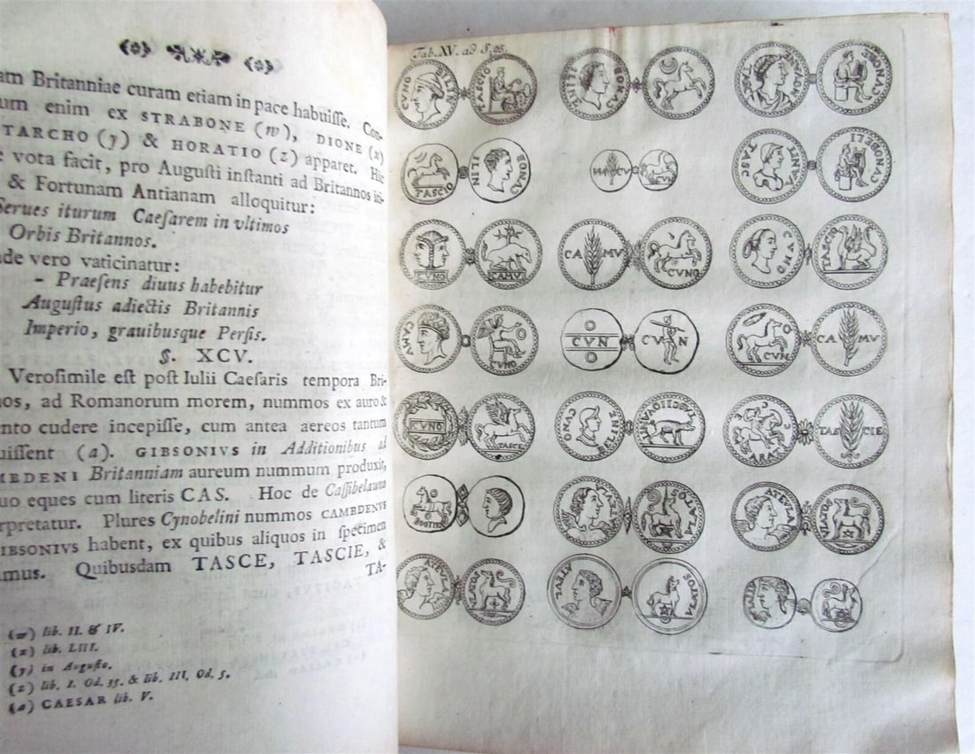 1750 GERMAN HISTORY ILLUSTRATED antique De origine Germanorum eorumque vetustis - 10