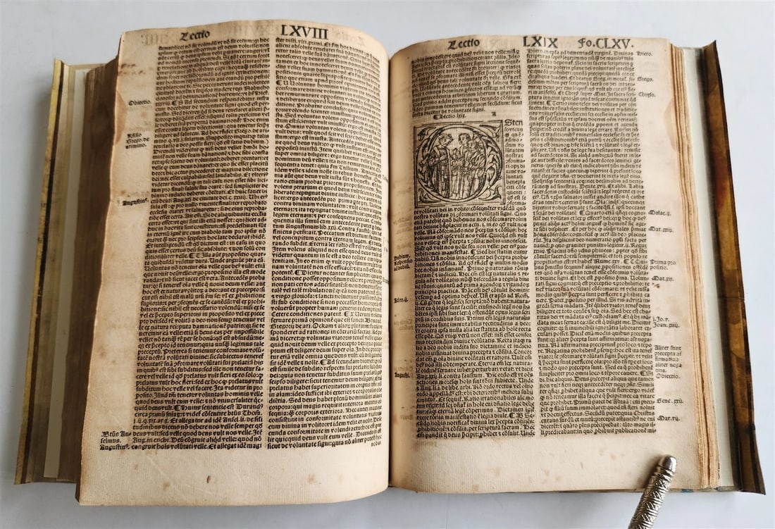 1527 POST-INCUNABULA antique Super canone misse cum additionibus by Gabriel Biel - 14