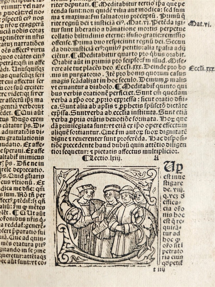1527 POST-INCUNABULA antique Super canone misse cum additionibus by Gabriel Biel - 17