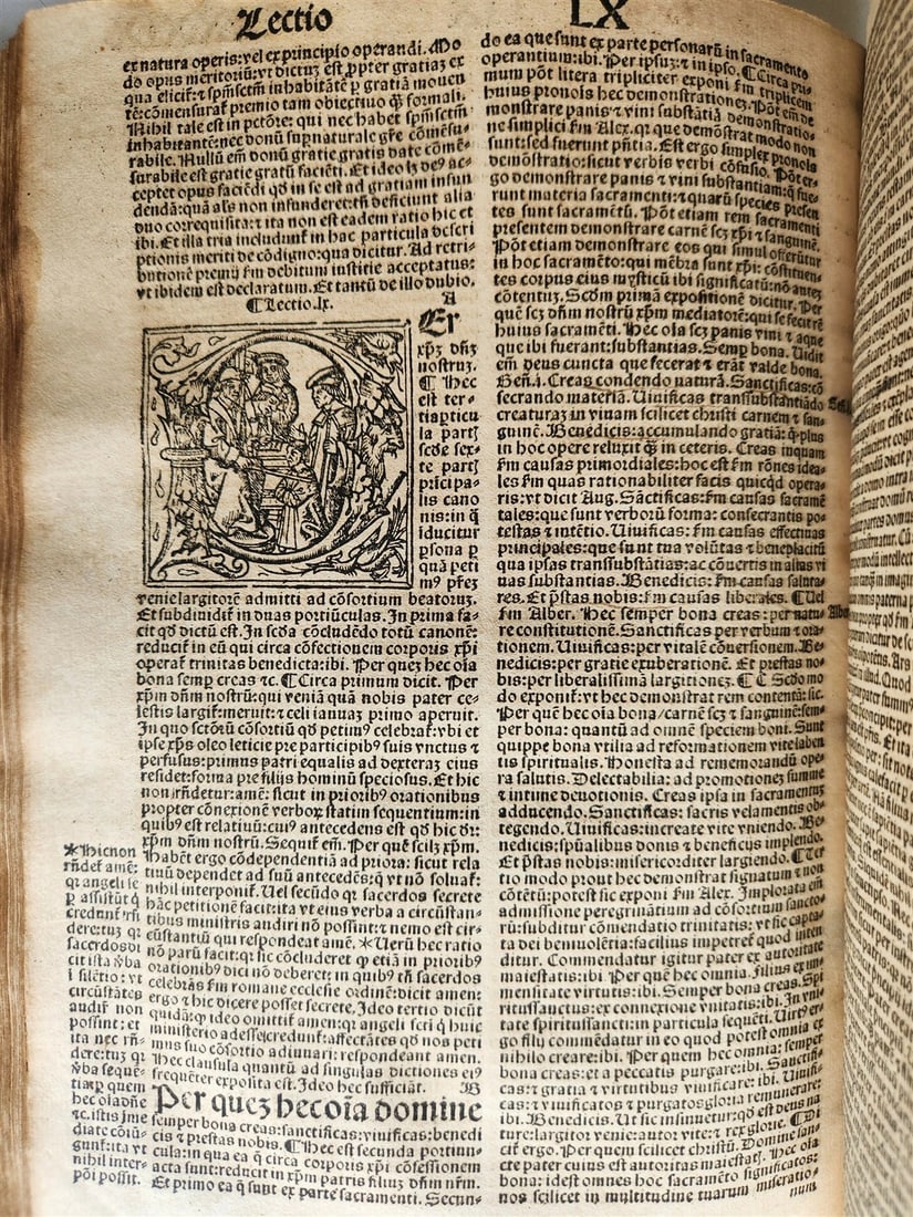 1527 POST-INCUNABULA antique Super canone misse cum additionibus by Gabriel Biel - 18