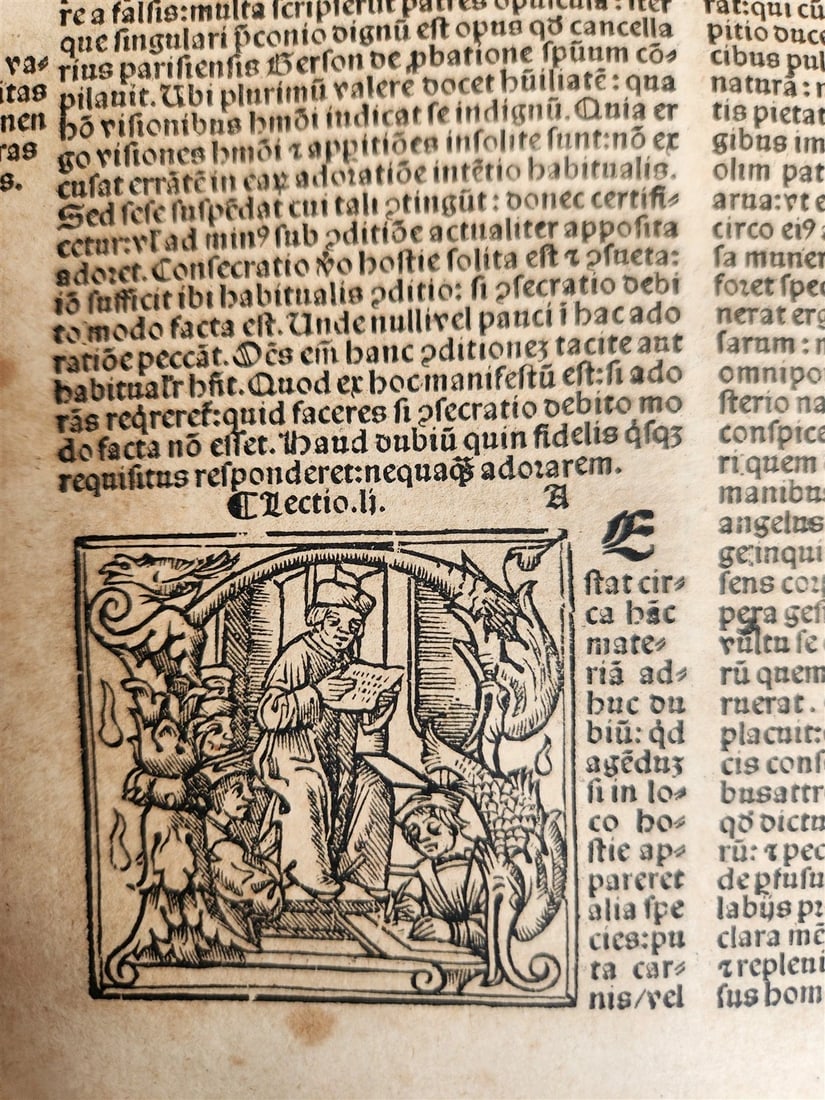 1527 POST-INCUNABULA antique Super canone misse cum additionibus by Gabriel Biel - 20