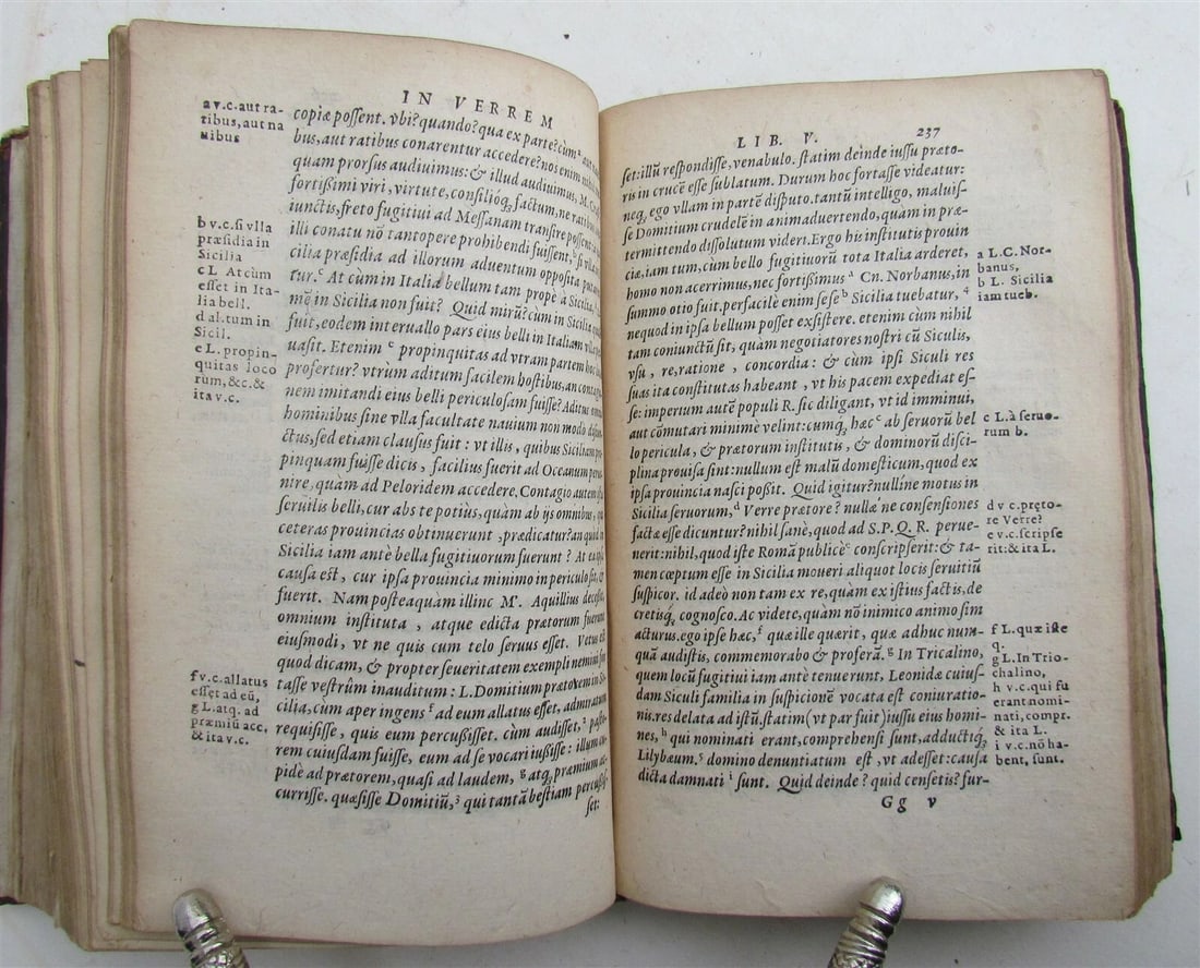 1581 CICERO ORATIONUM 16th CENTURY - 10