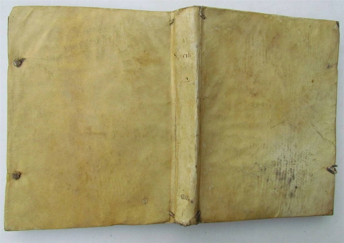 1769 VELLUM BOUND SPICILEGIUM CATECHETICO CONCIONATORIUM by J.CLAUS antique book (1 of 4)
