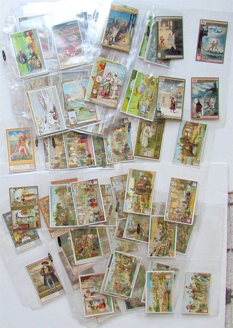 LIEBIG COMPANY 131 TRADE CARDS COLLECTION antique (1 of 11)