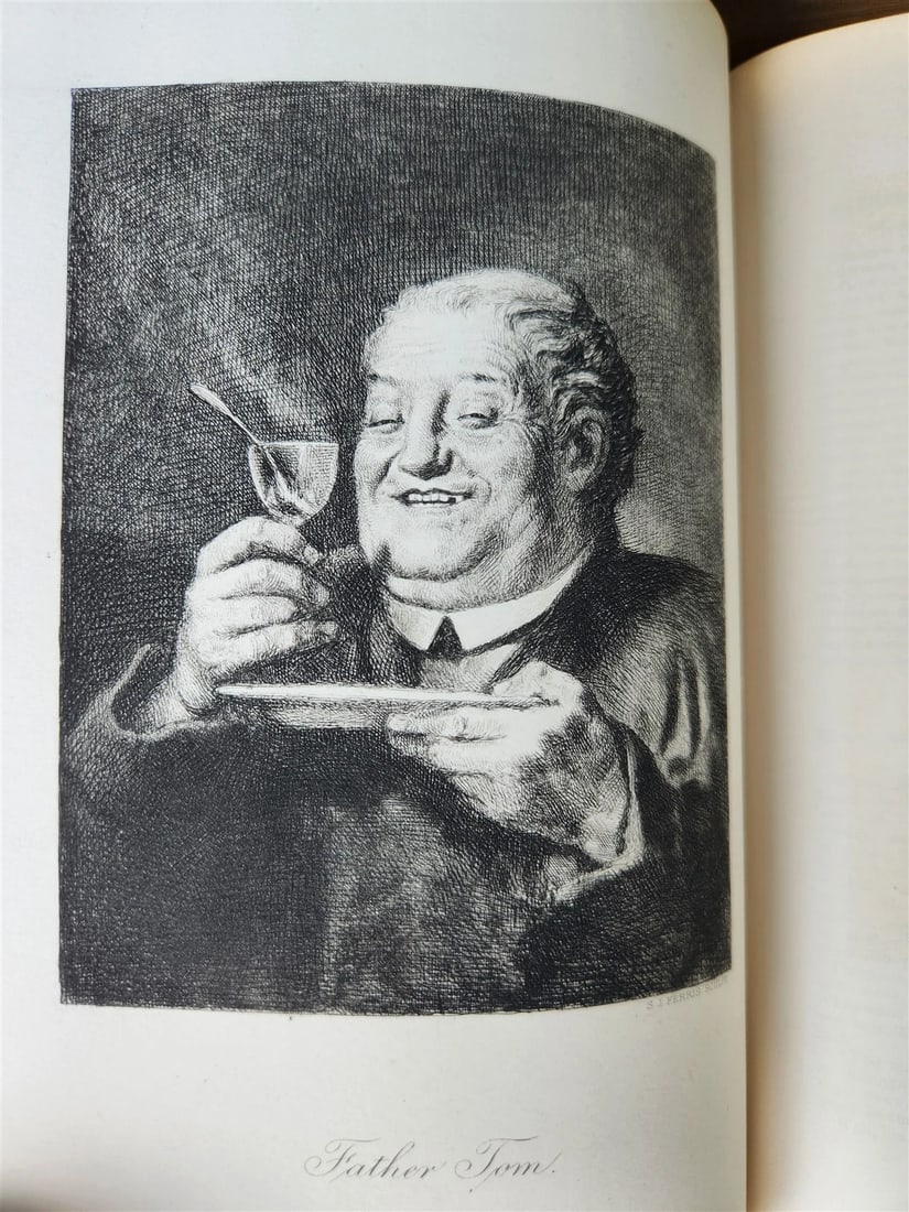 1894 The library of WIT & HUMOR prose & poetry ILLUSTRATED 5 VOLS antique SIGNED - 14