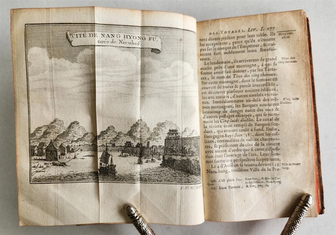 1749 HISTOIRE des VOYAGES antique vol. 18 CHINA & AFRICA illustrated MOZAMBIQUE - 20