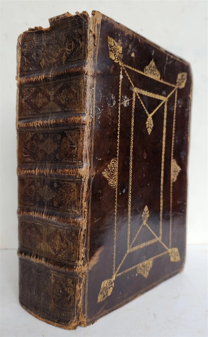 1699 BIBLE in ENGLISH OLD & NEW TESTAMENT antique Charles Bill & Thomas Newcomb (1 of 13)