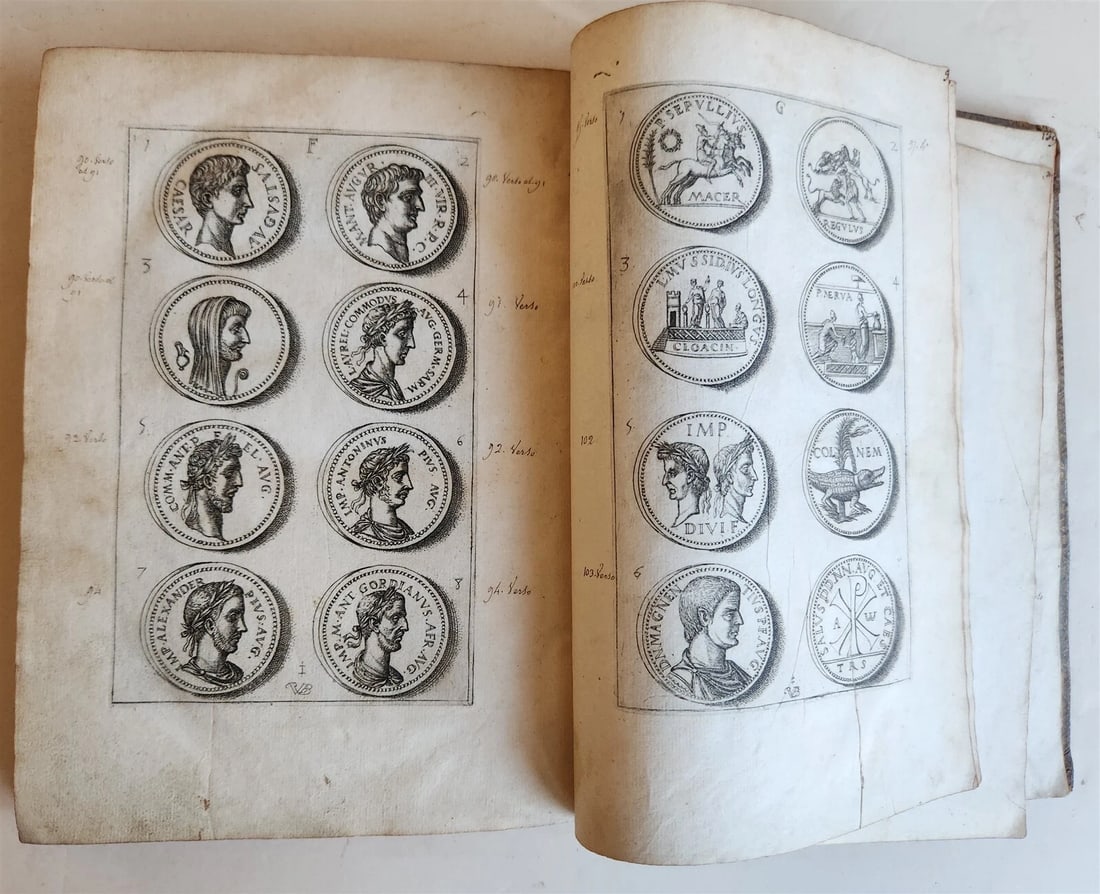 1579 NUMISMATICS Discours sur les Medallees et Graveures antique ILLUSTRATED - 15