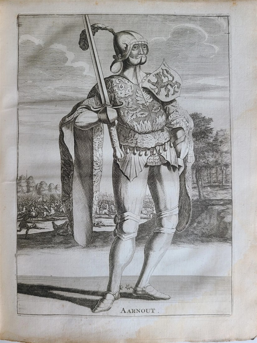 1744 NETHERLANDS Haarlem HISTORY antique FULLY ILLUSTRATED w/ 35 ENGRAVINGS - 6