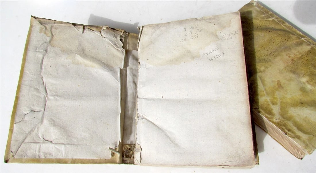 1724 2 volumes Cartas de Santa Teresa de Jesus by Teresa of Ávila antique books - 11