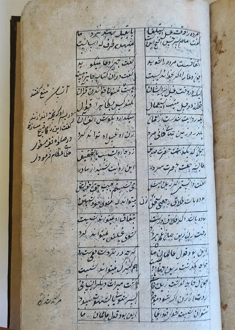 1883 ARABIC MANUSCRIPT antique ISLAMIC RELIGIOUS DUTIES Maslak al-muttaqin - 11