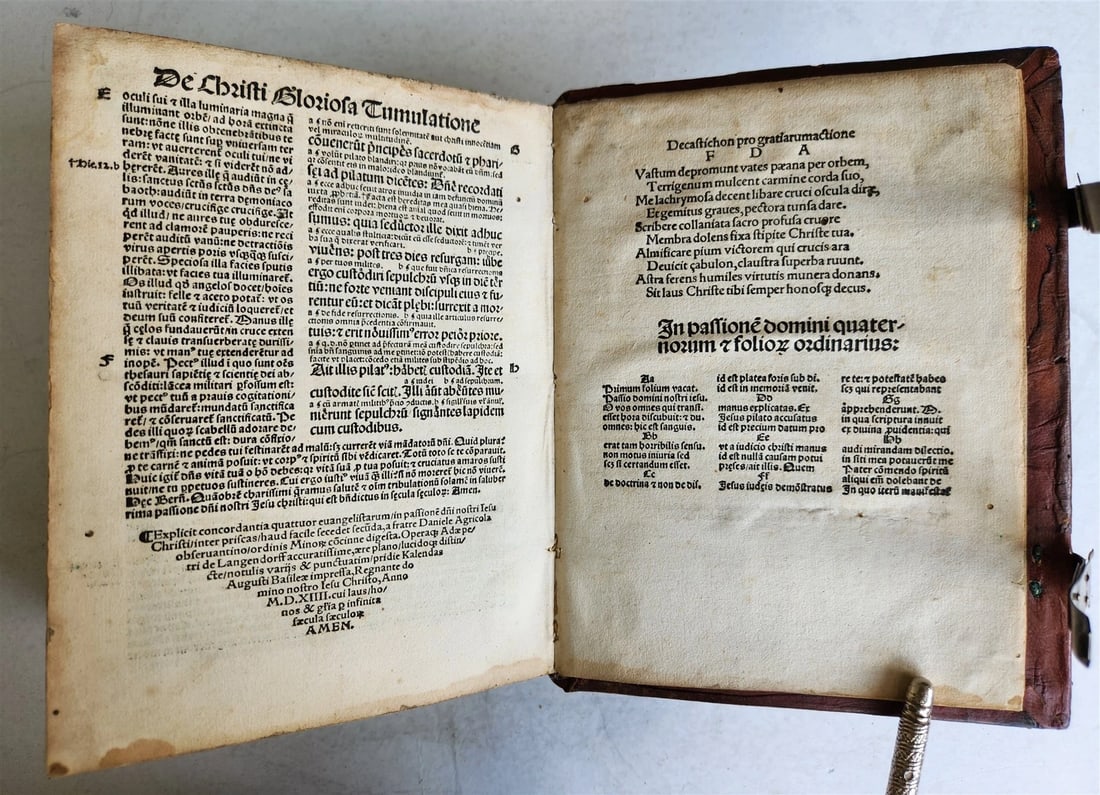 1514 POST-INCUNABULA ILLUSTRATED SWISS Basel antique Postilla maiores SCARCE - 14
