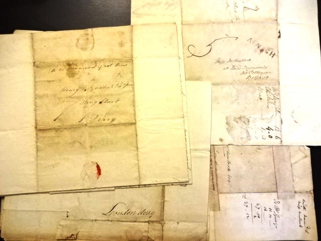 Early 19th C Ireland Letters Postal History - 3