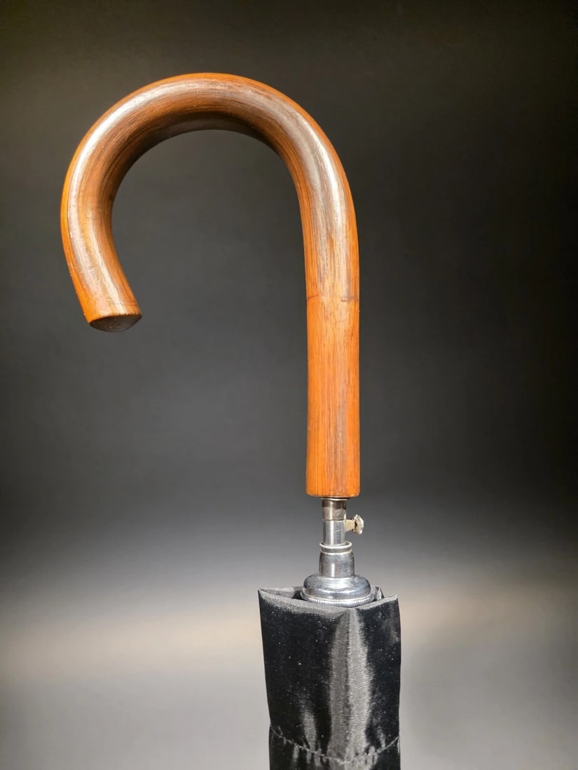 36" Wood Crook Umbrella - 2