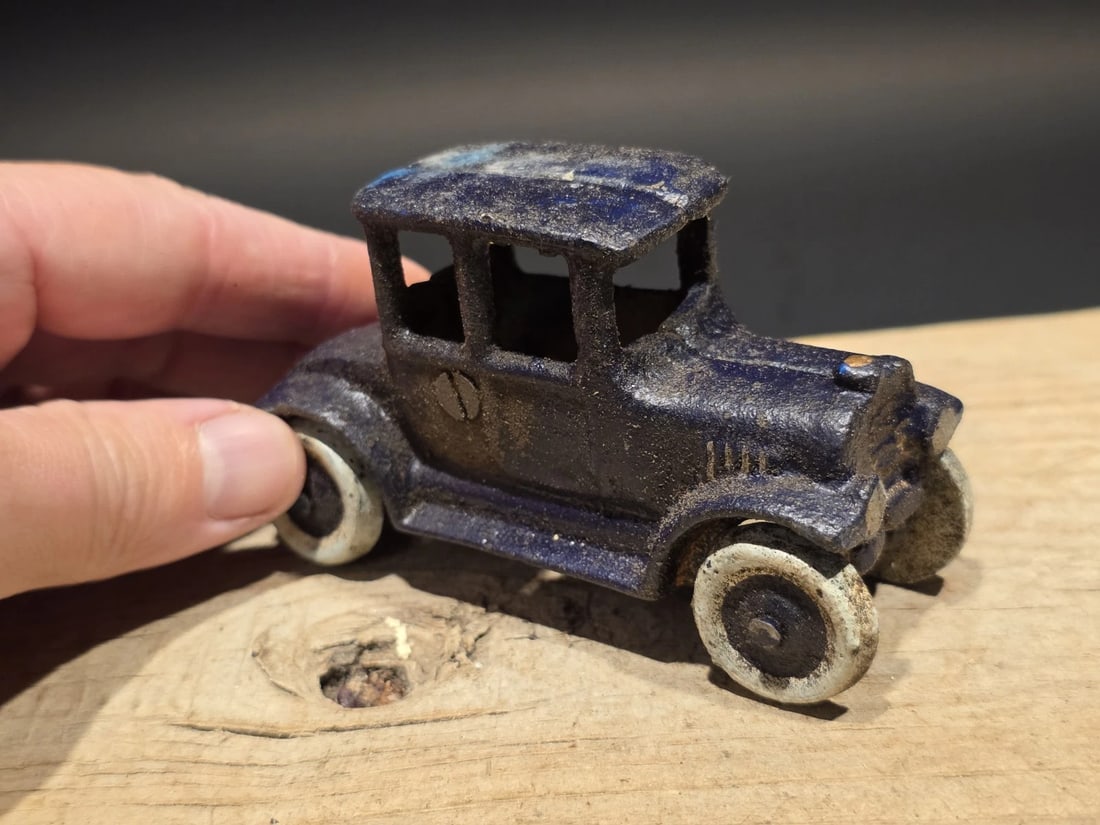 Cast Iron Sedan Toy Car - 2