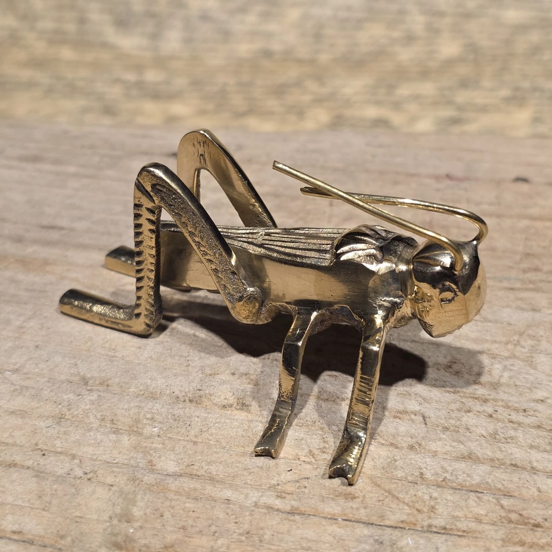 3" Brass Fireplace Good Luck Hearth Cricket - 7