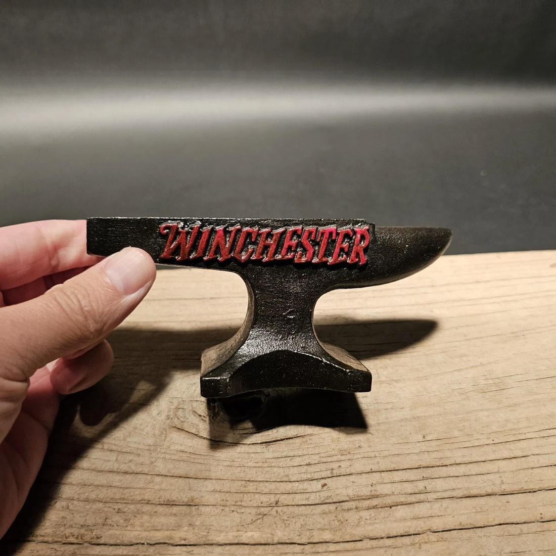 Cast Iron Winchester Miniature Anvil - 10