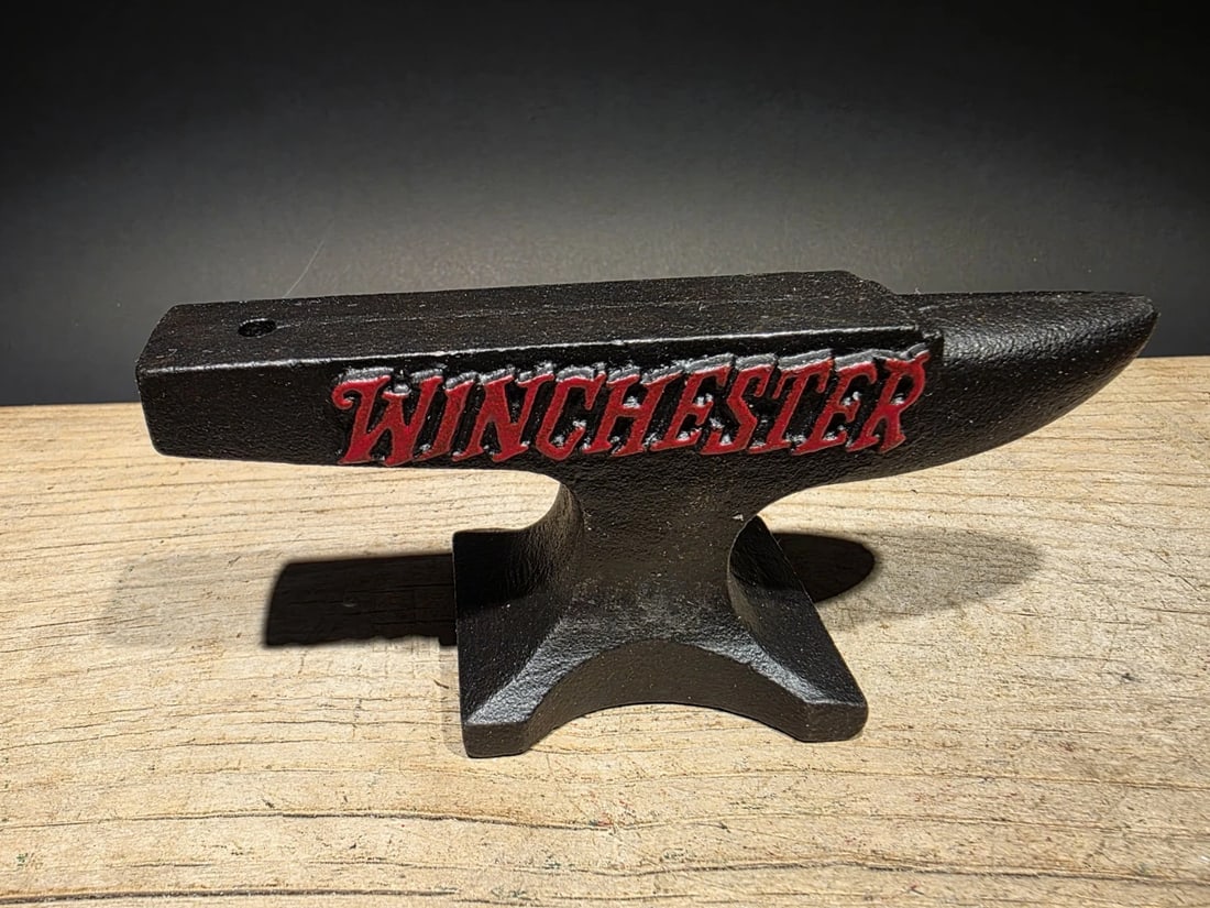 Cast Iron Winchester Miniature Anvil - 13