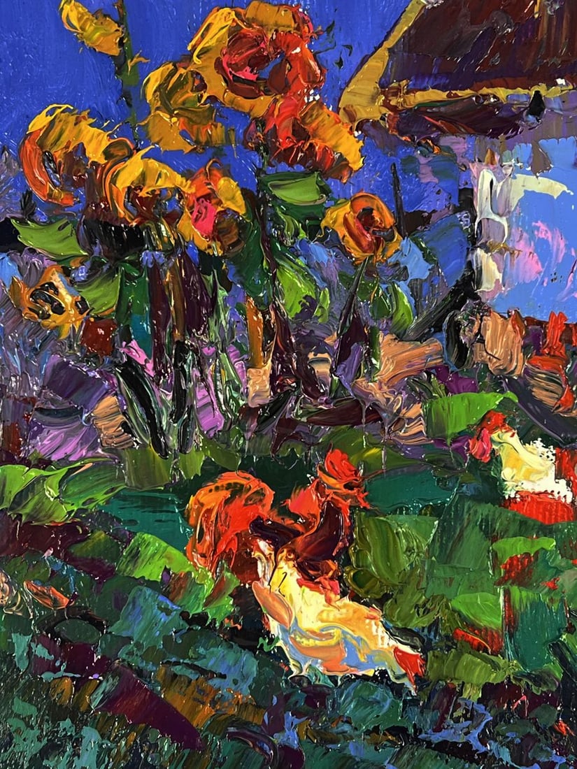 Oil painting The day is drawing to a close Oksana Ivanyuk - 6