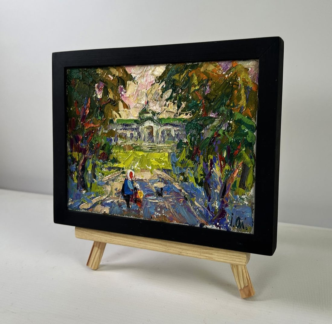 Oil painting Peace of the park Oleksiy Ivanyuk - 2