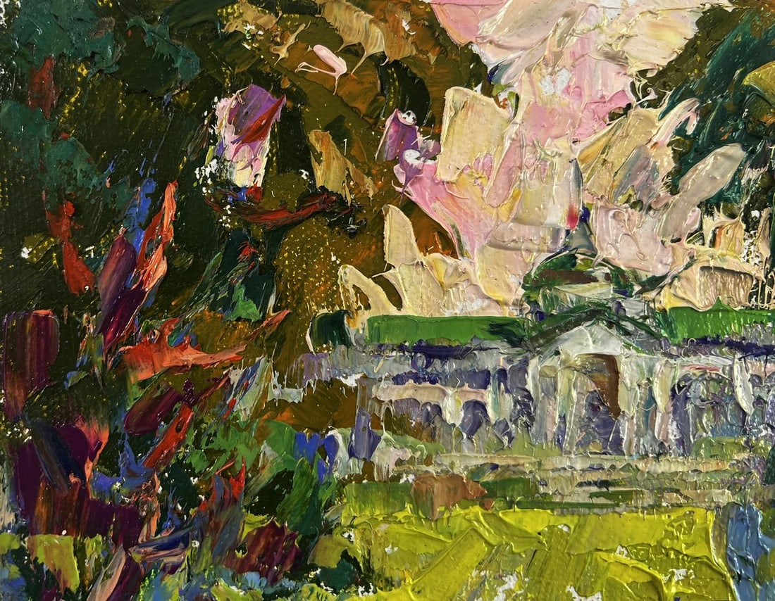 Oil painting Peace of the park Oleksiy Ivanyuk - 7