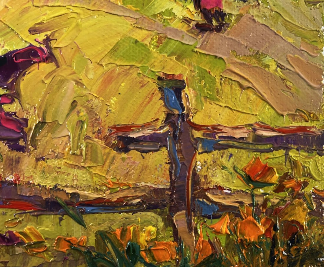Oil painting The tenderness of dawn Oksana Ivanyuk - 5