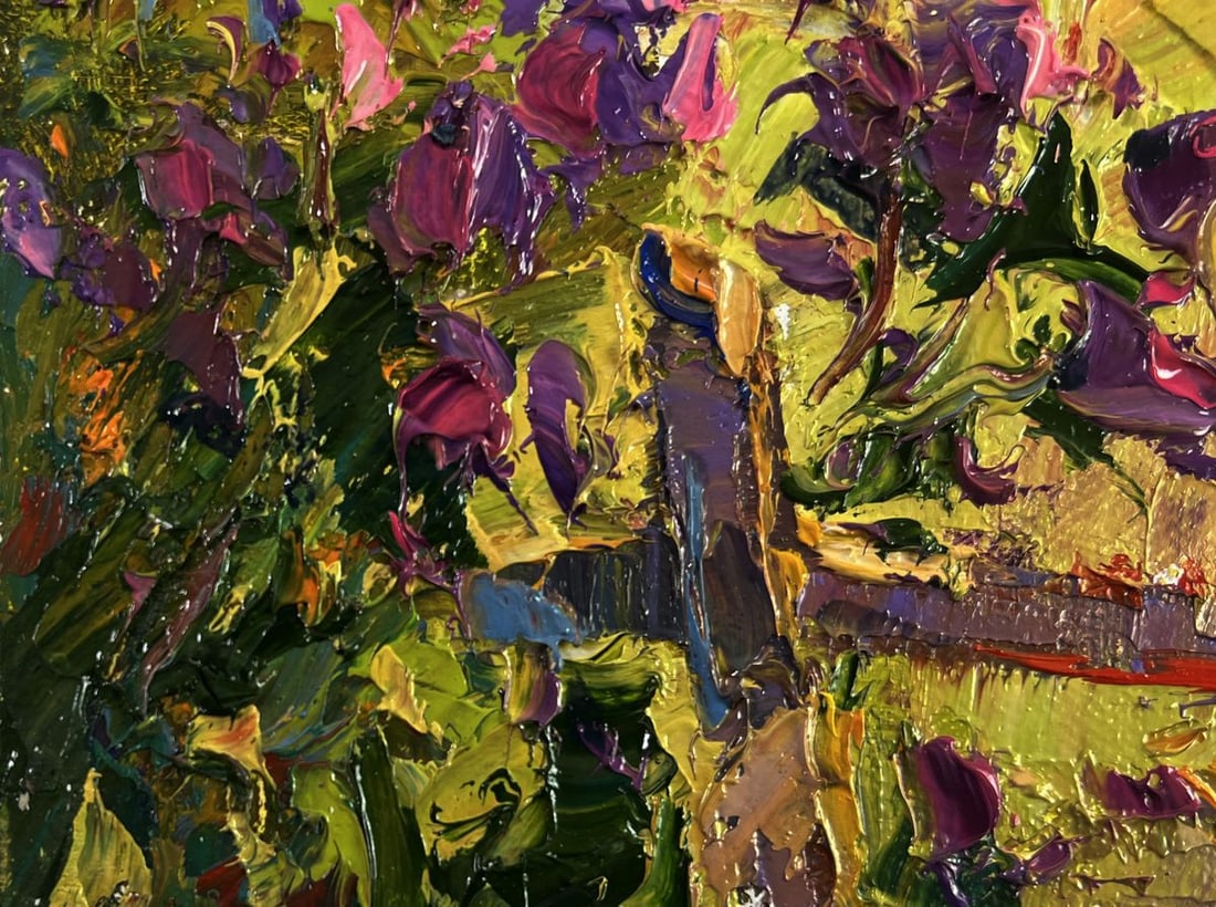 Oil painting The tenderness of dawn Oksana Ivanyuk - 6