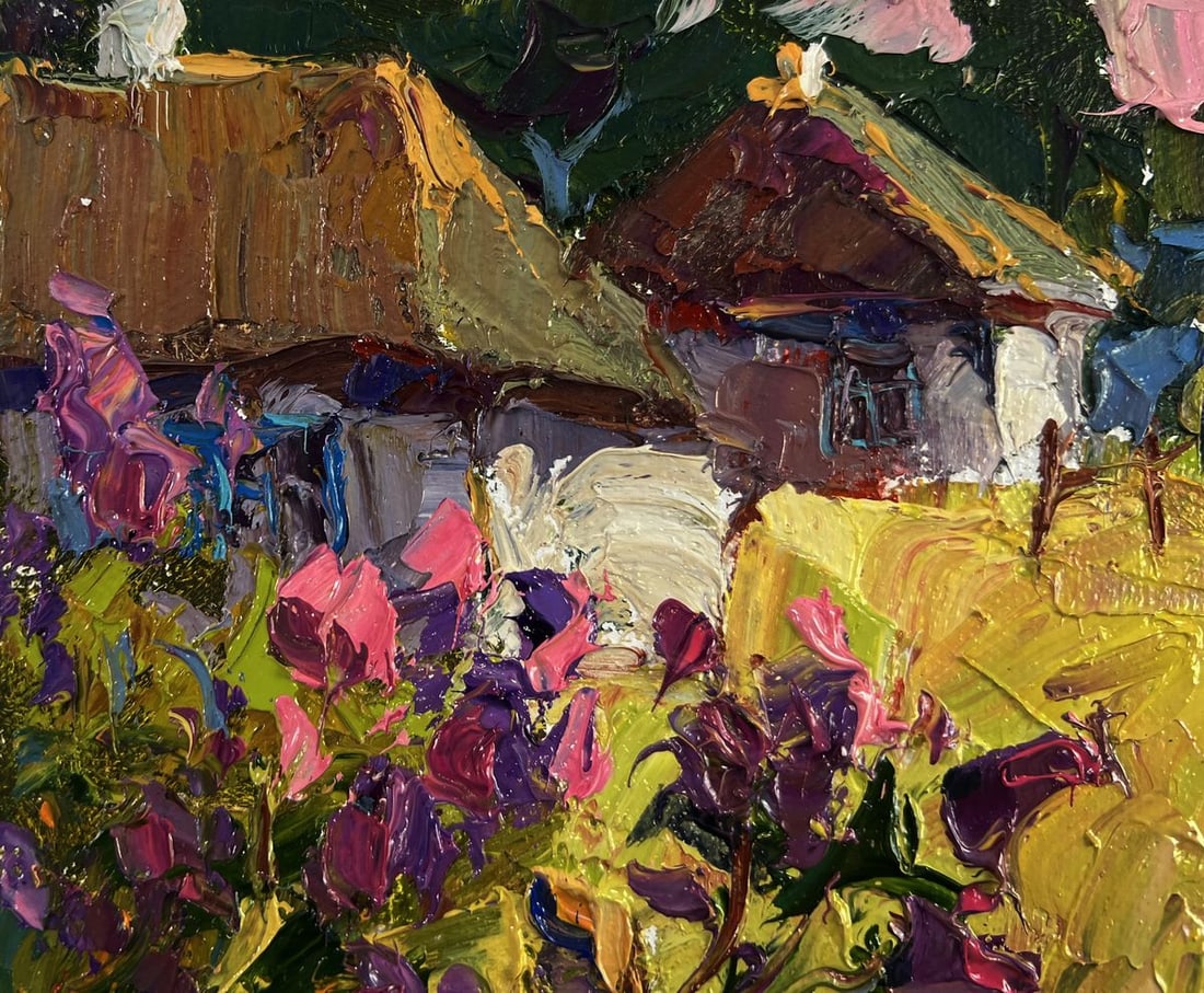 Oil painting The tenderness of dawn Oksana Ivanyuk - 7