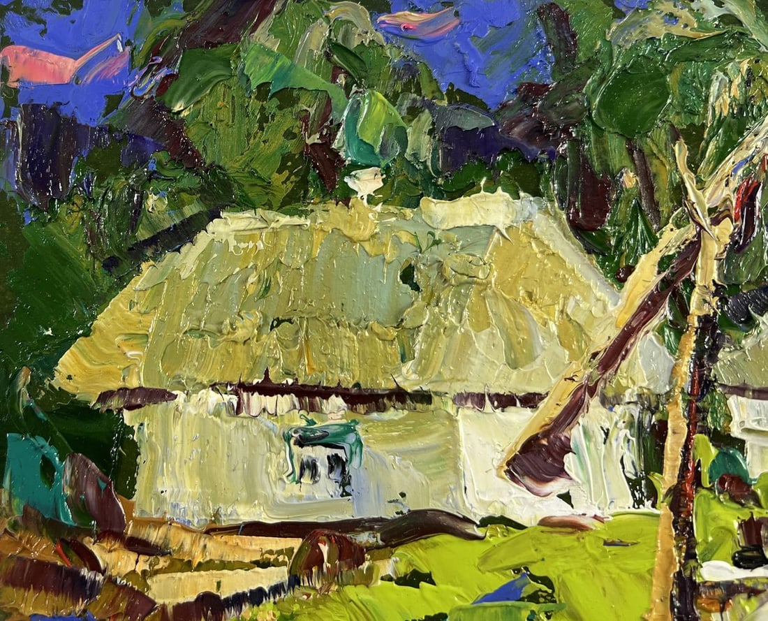 Oil painting Conversation in the embrace of silence Alex Kalenyuk - 7