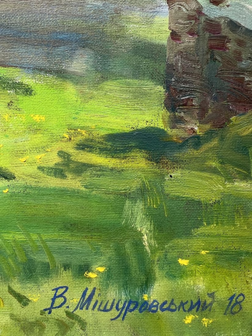 Oil painting It's spring again V. Mishurovsky - 2