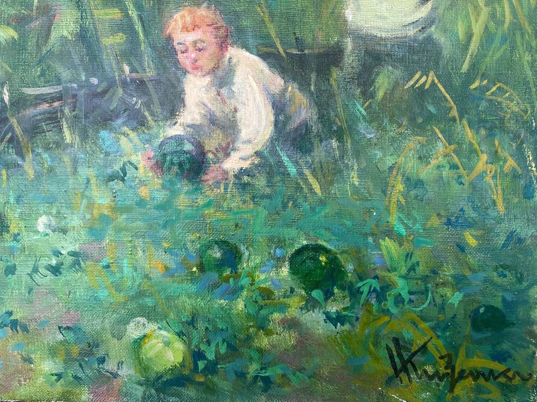 Oil painting Watermelons Nestor Mitrofanovich Kizenko - 7
