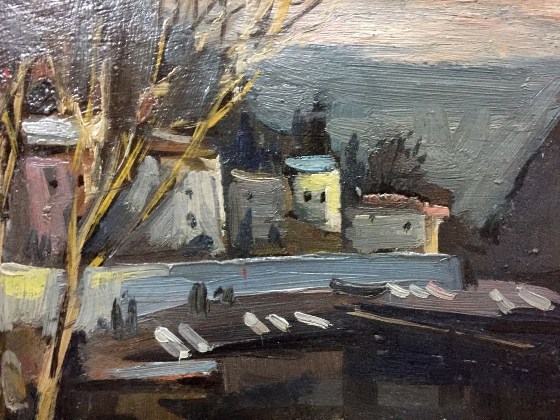 Oil painting City Karelin Vyacheslav Dmitrievich - 2