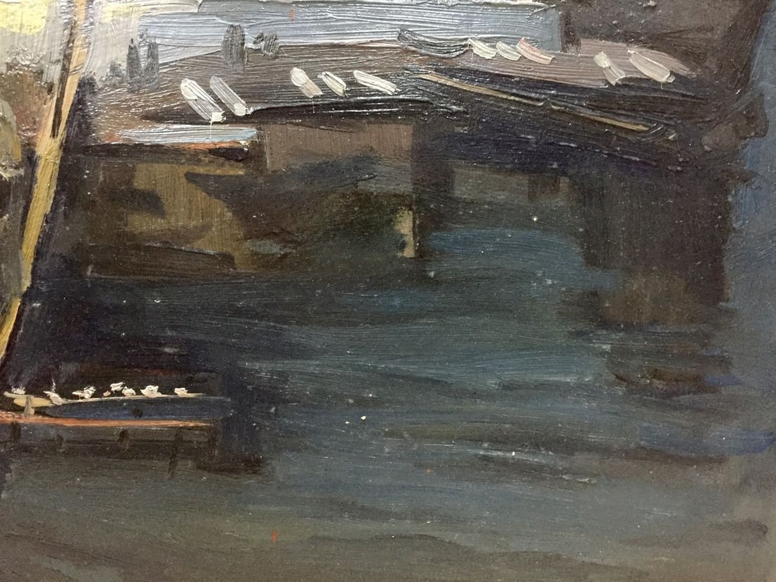 Oil painting City Karelin Vyacheslav Dmitrievich - 5