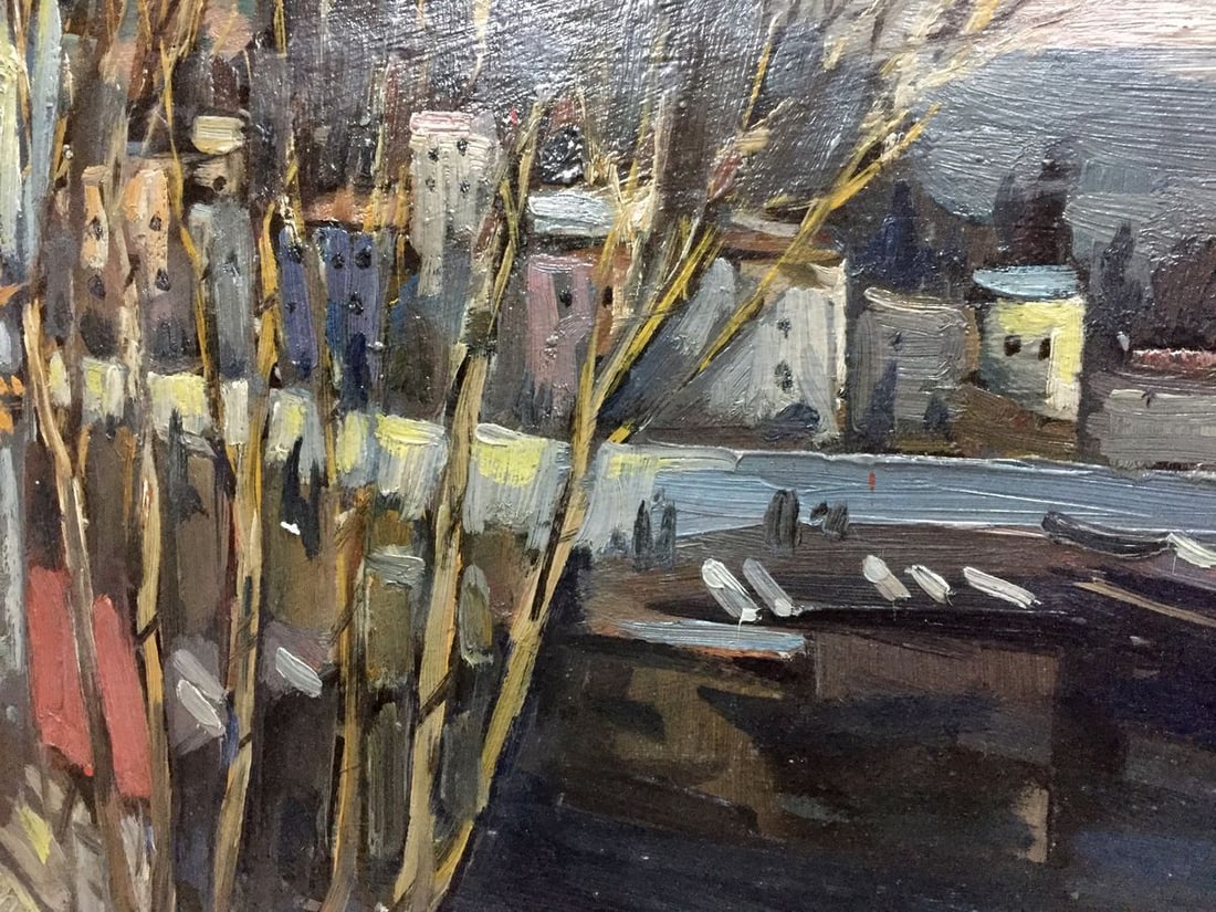 Oil painting City Karelin Vyacheslav Dmitrievich - 6