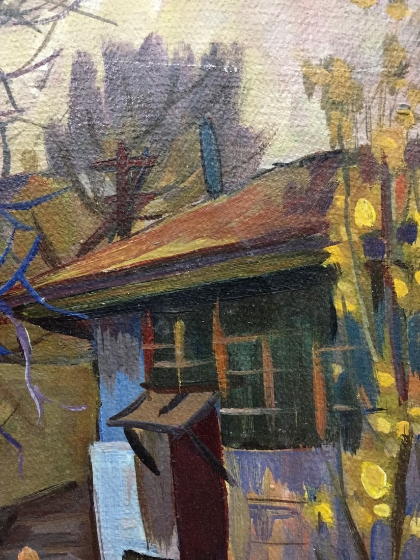 Oil painting Streets in the city Karelin Vyacheslav Dmitrievich - 3