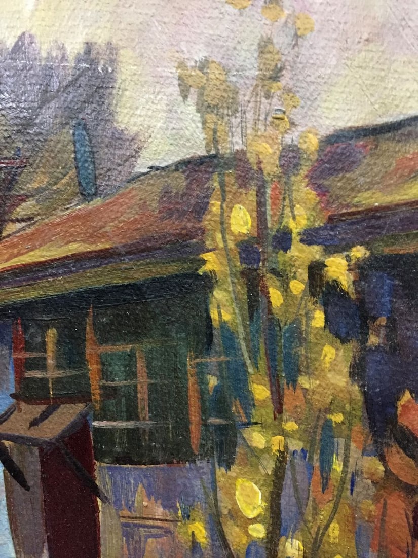 Oil painting Streets in the city Karelin Vyacheslav Dmitrievich - 4