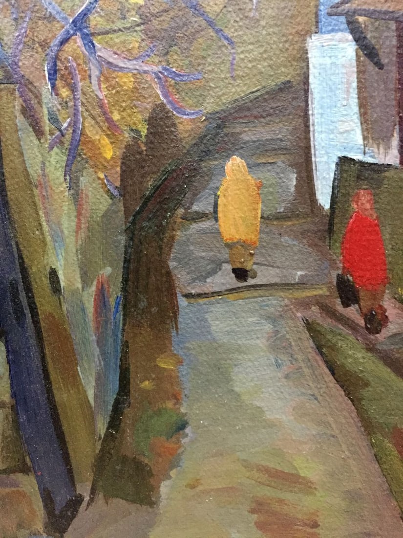 Oil painting Streets in the city Karelin Vyacheslav Dmitrievich - 6