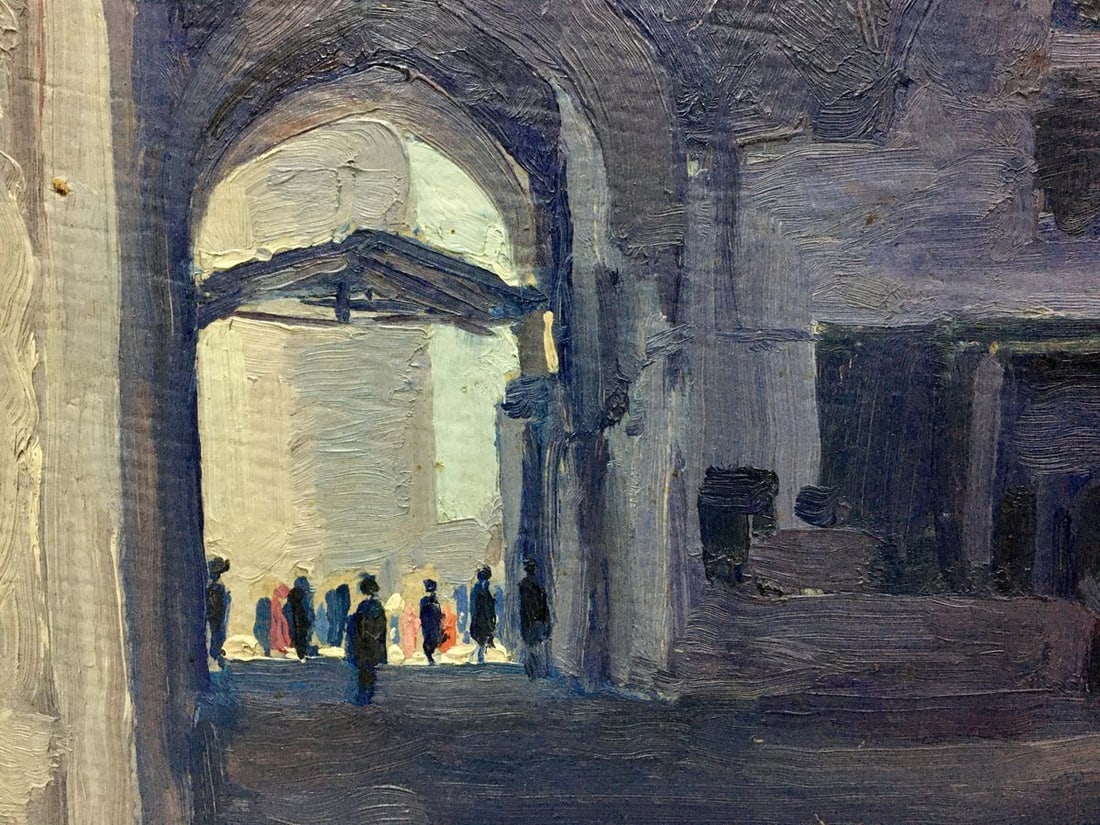 Oil painting Road to the market Bondarovich Anatoly Martynovich - 4