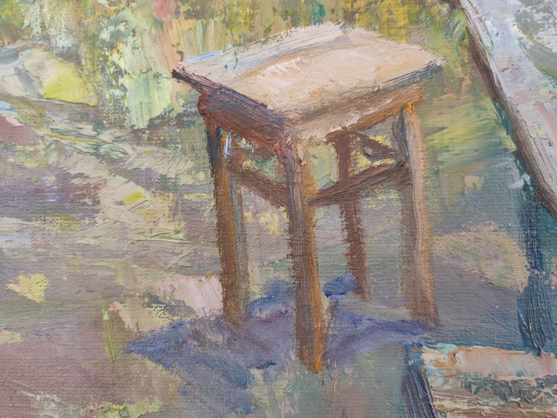 Oil painting On the land of the ancestors Mishurovsky V. V. - 8