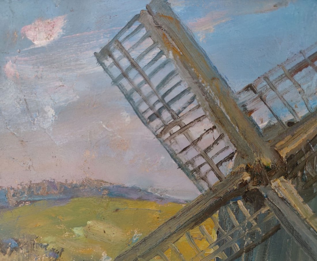 Oil painting Windmill Teklino Mishurovsky V. V. - 8