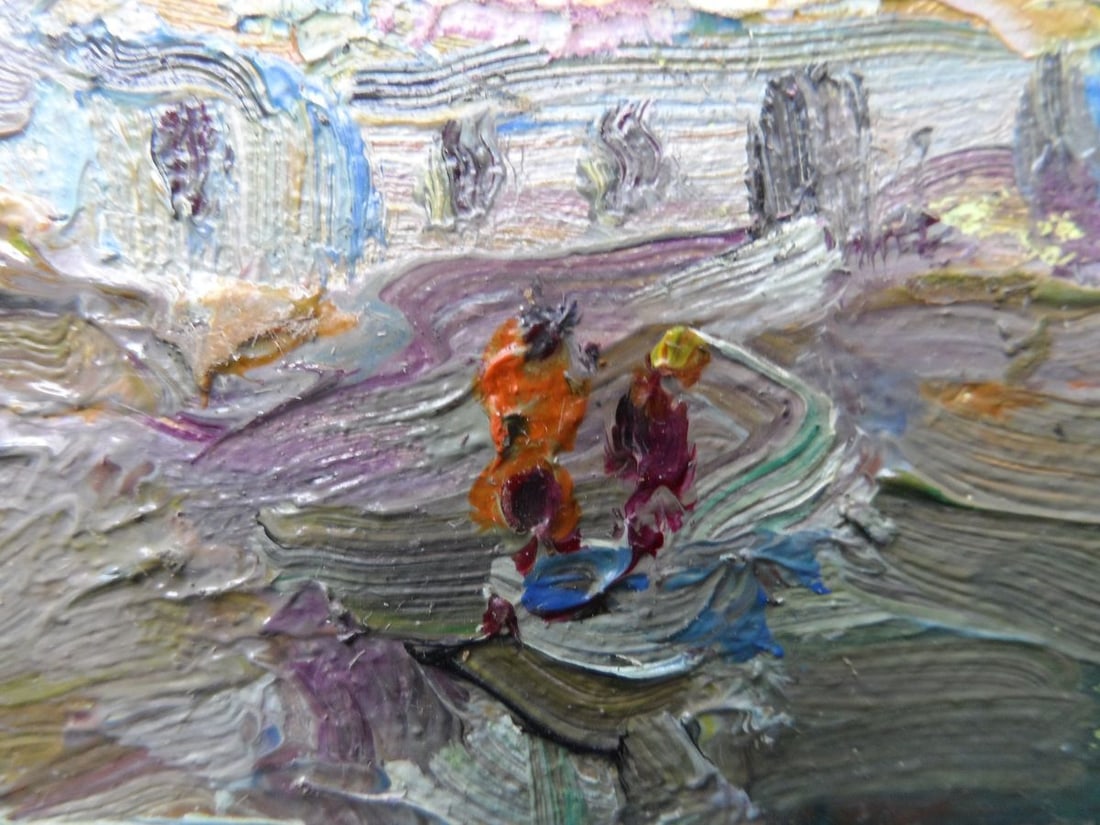 Oil painting The warmth of spring Mishurovsky V. V. - 2