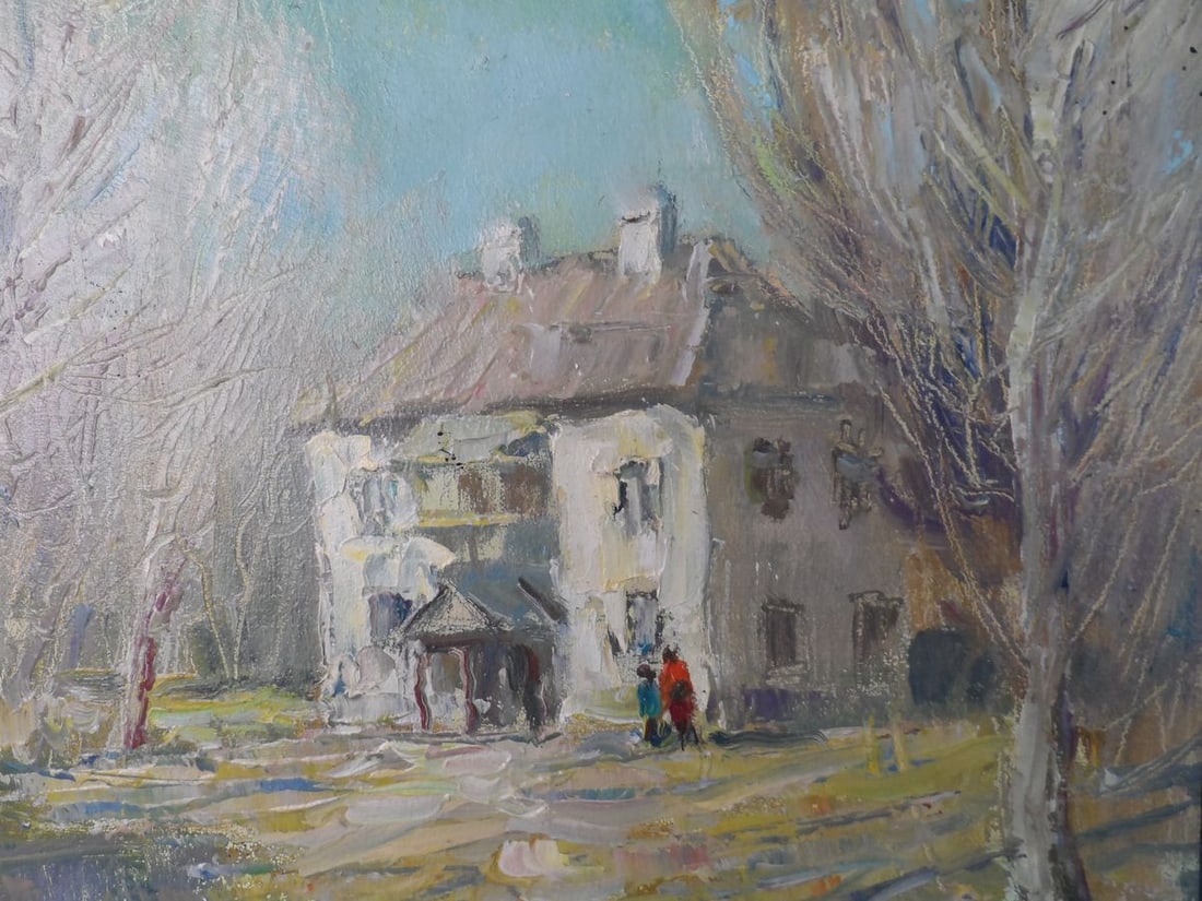 Oil painting The warmth of spring Mishurovsky V. V. - 5