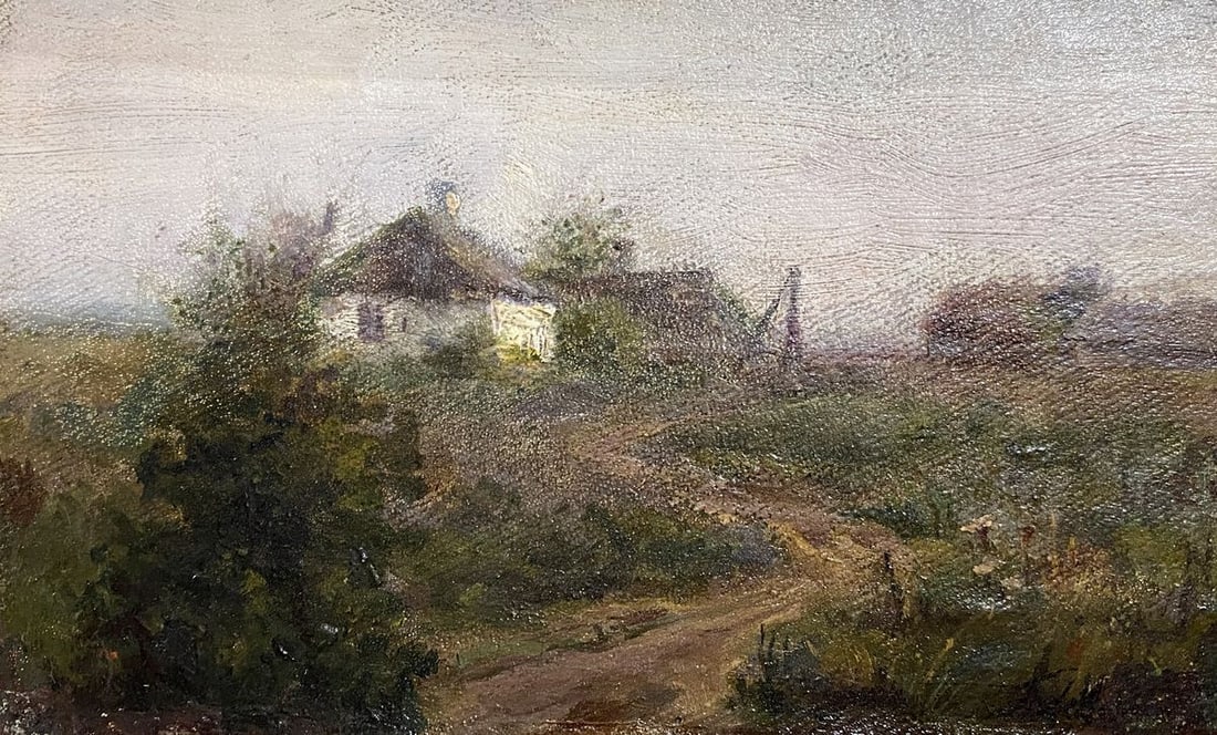 Oil painting Way home Levchenko Potr Alekseyevich - 2