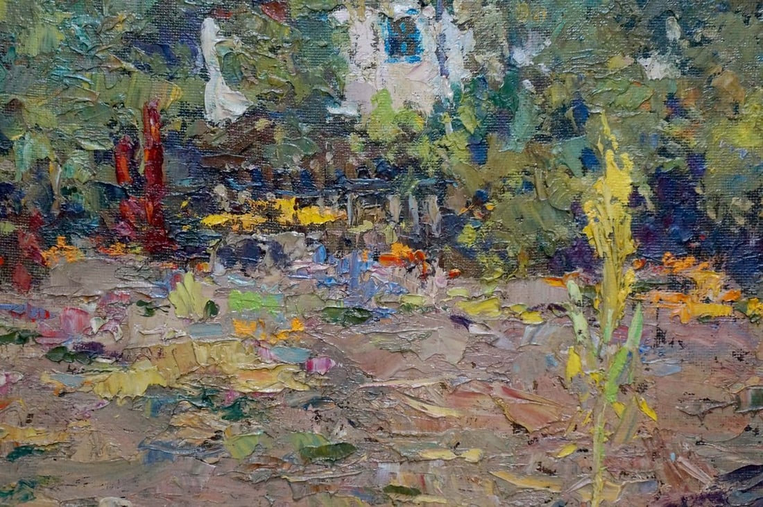 Oil painting Garden Sheludko Leonid Nikolaevich - 6